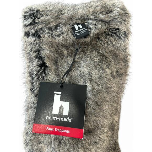 Heim-Made Faux Fur Infinity Scarf |Plush Circle Wrap | Cozy Winter Neck Warmer - Picture 2 of 4